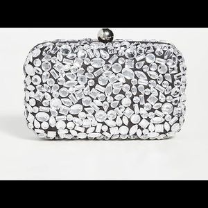 Santi Rhinestone Gem Clutch